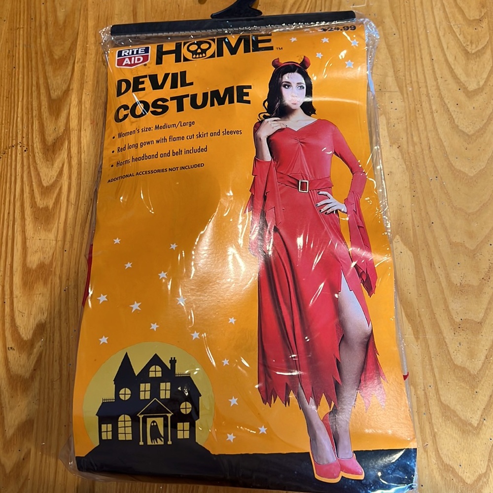 Rite Aid Home Devil Costume